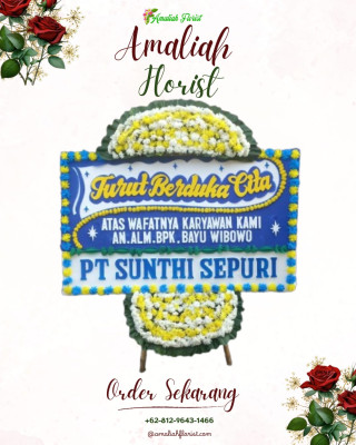 Papan Bunga Duka di Mantuil