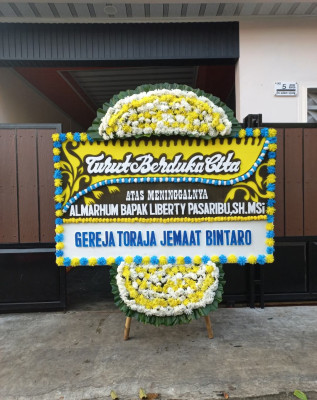 Papan Bunga Duka di Mantuil